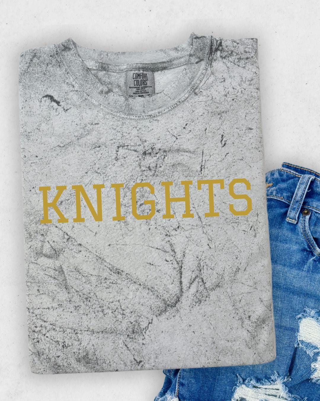 UCF Knights Shirt | UCF Game Day Tee | UCF Collegiate T-Shirt | Knights Football Shirt | Black and Gold | Shortsleeves