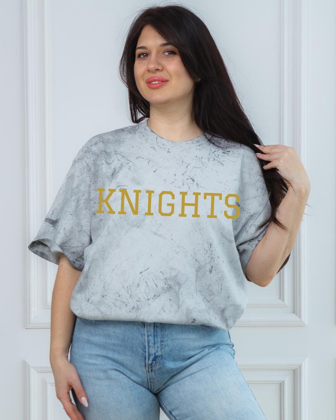 UCF Knights Shirt | UCF Game Day Tee | UCF Collegiate T-Shirt | Knights Football Shirt | Black and Gold | Shortsleeves