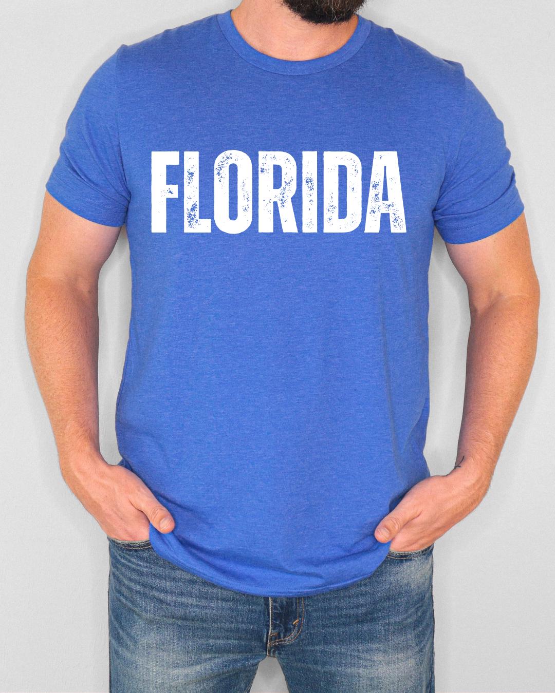 Florida Gators Shirt | UF Game Day Tee | UF Collegiate T-Shirt | Gators Football Shirt | Blue, Orange or White | SHORTSLEEVES