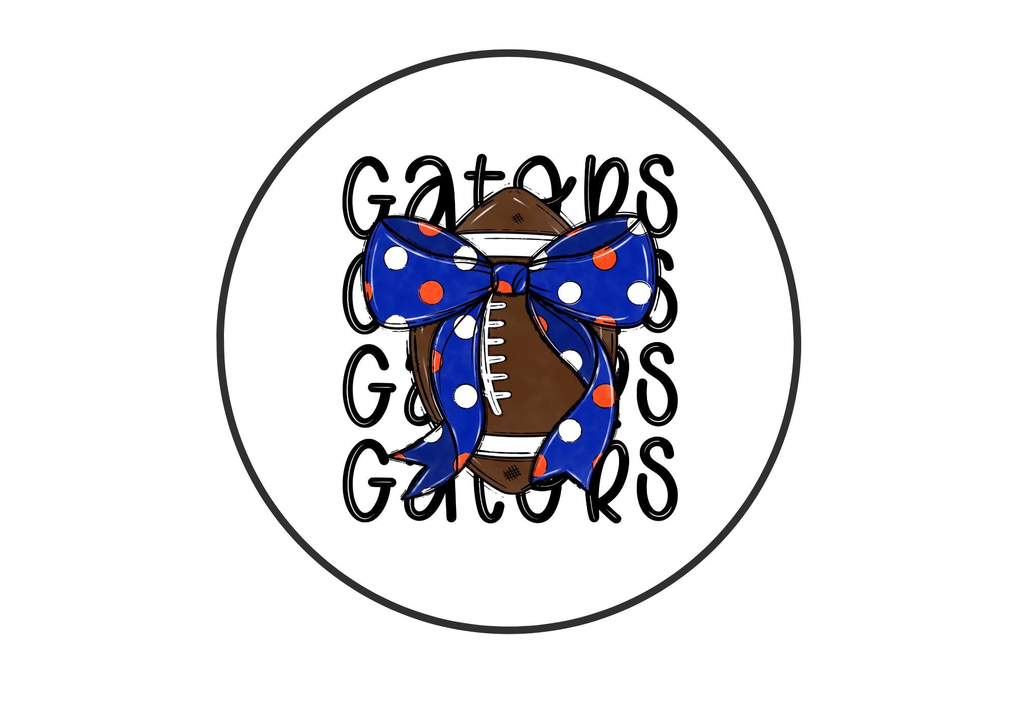 Gators Spirit Buttons | Game Day Accessories | Multi-Pack | Single Buttons